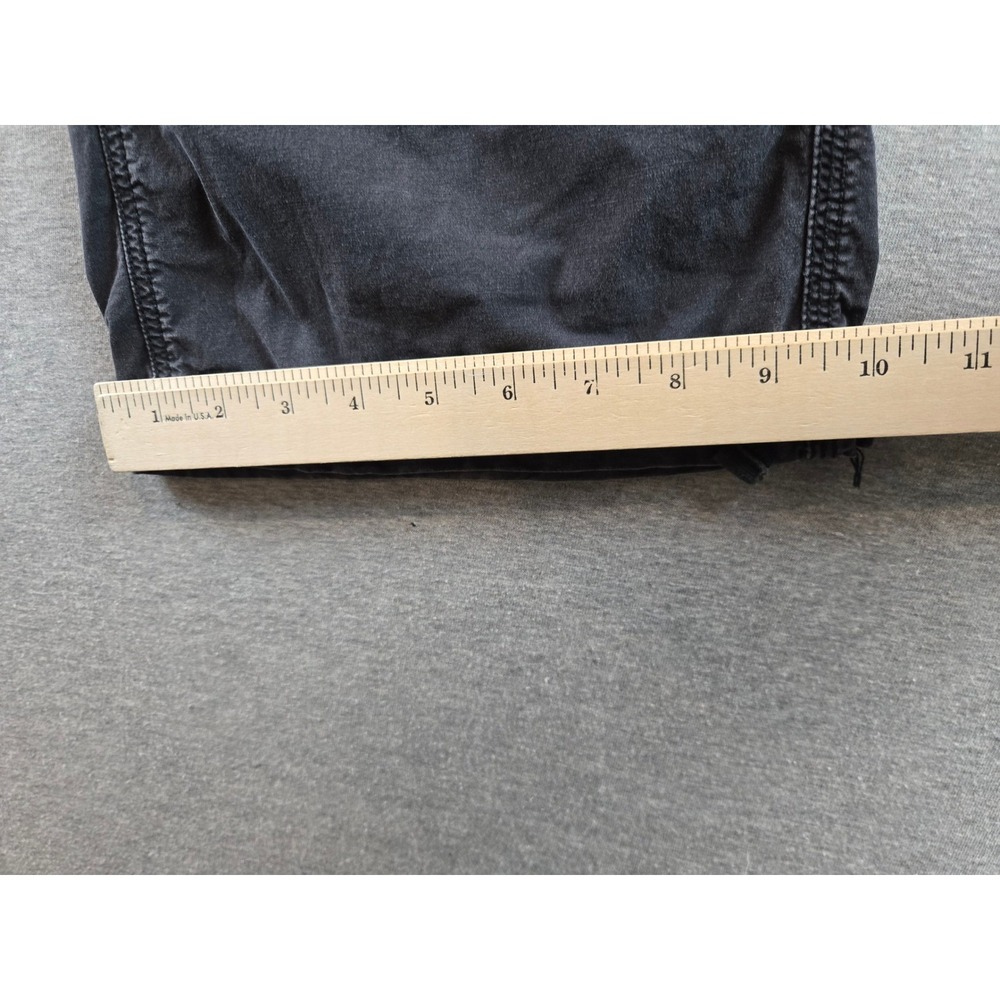 American Eagle Pants Womens 12 Charcoal Gray‎ Baggy Jogger Cargo Stretch Utility - Picture 10 of 12